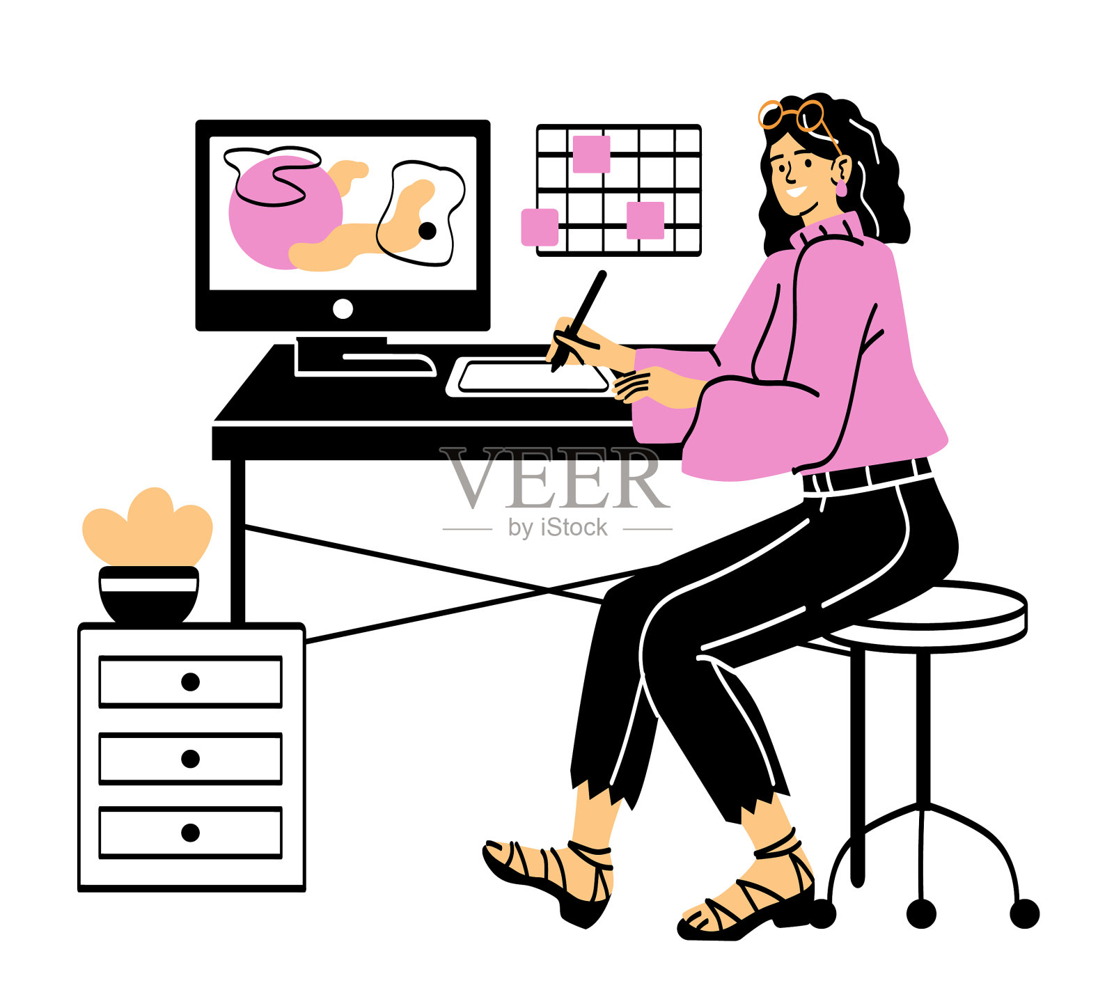 创造性的工作概念设计元素图片