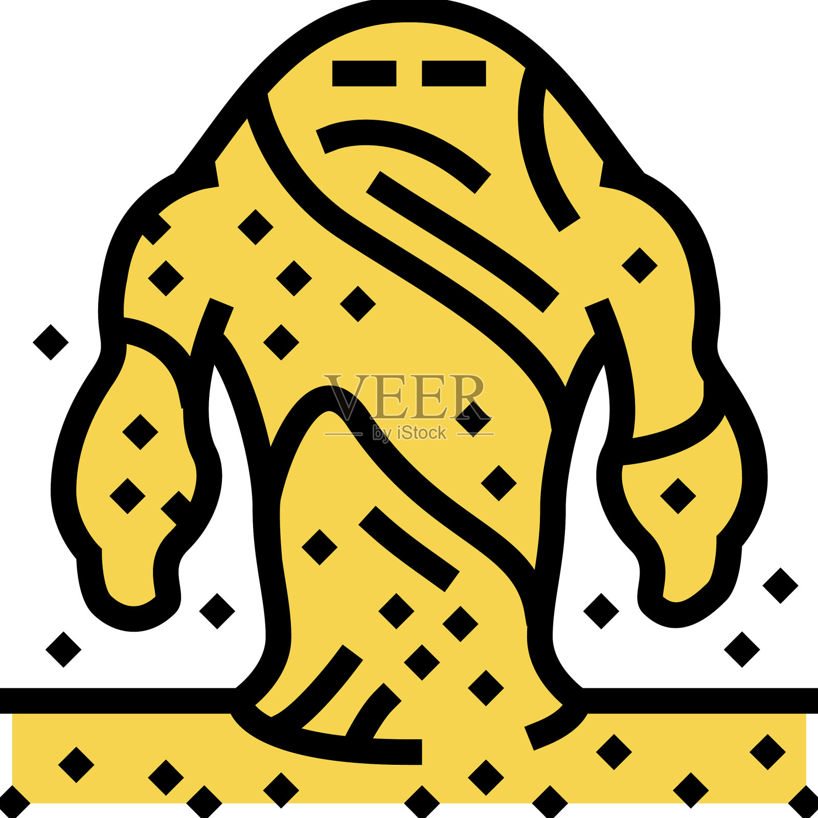 沙怪颜色图标设计元素图片