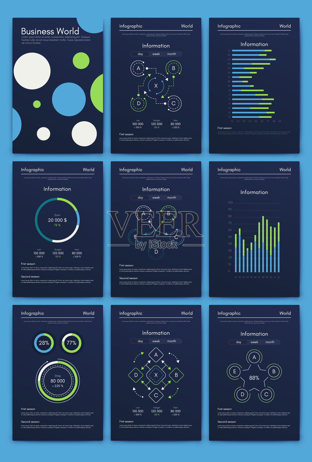 图形信息图形与手机模板插画图片素材