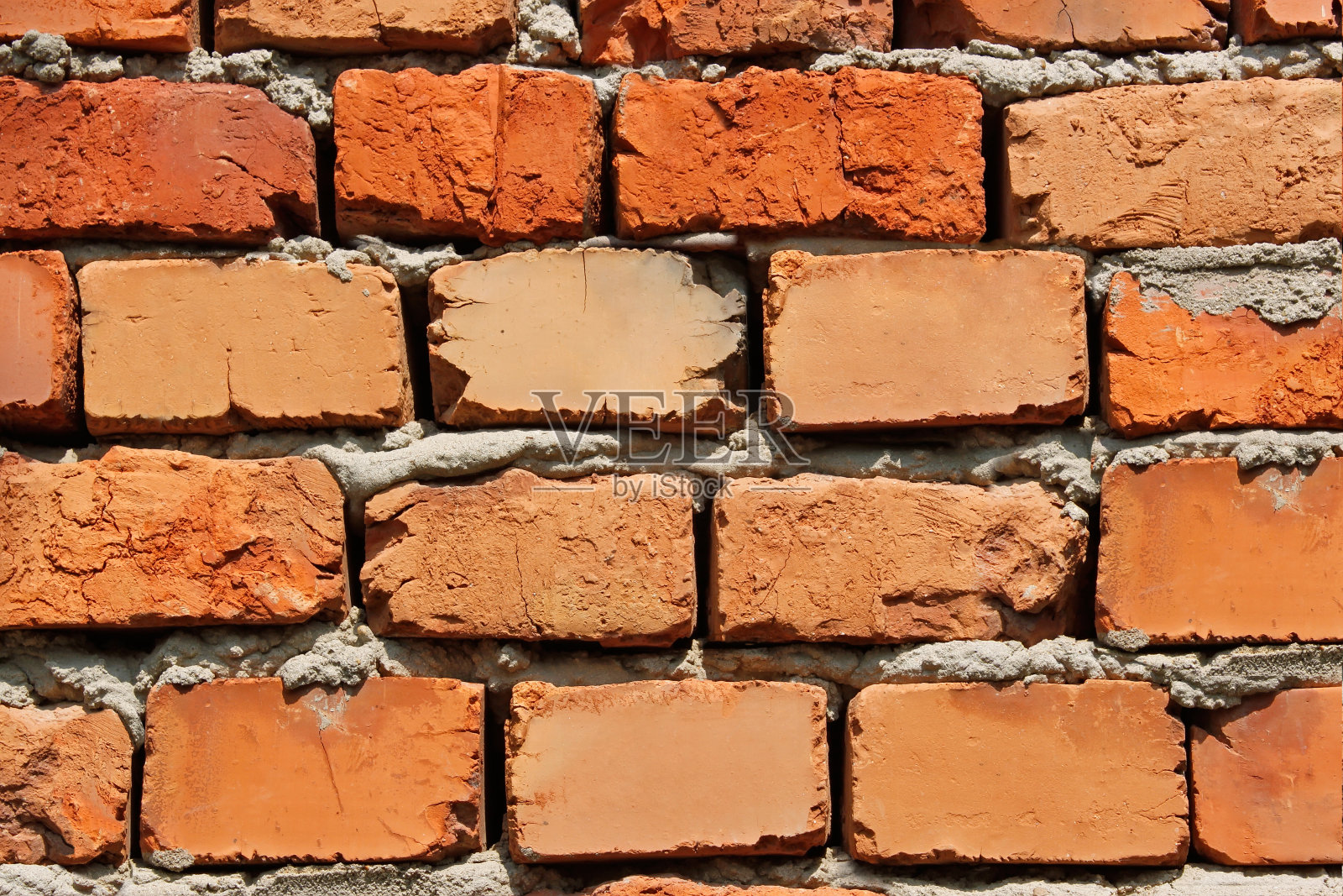 多色砖墙照片摄影图片