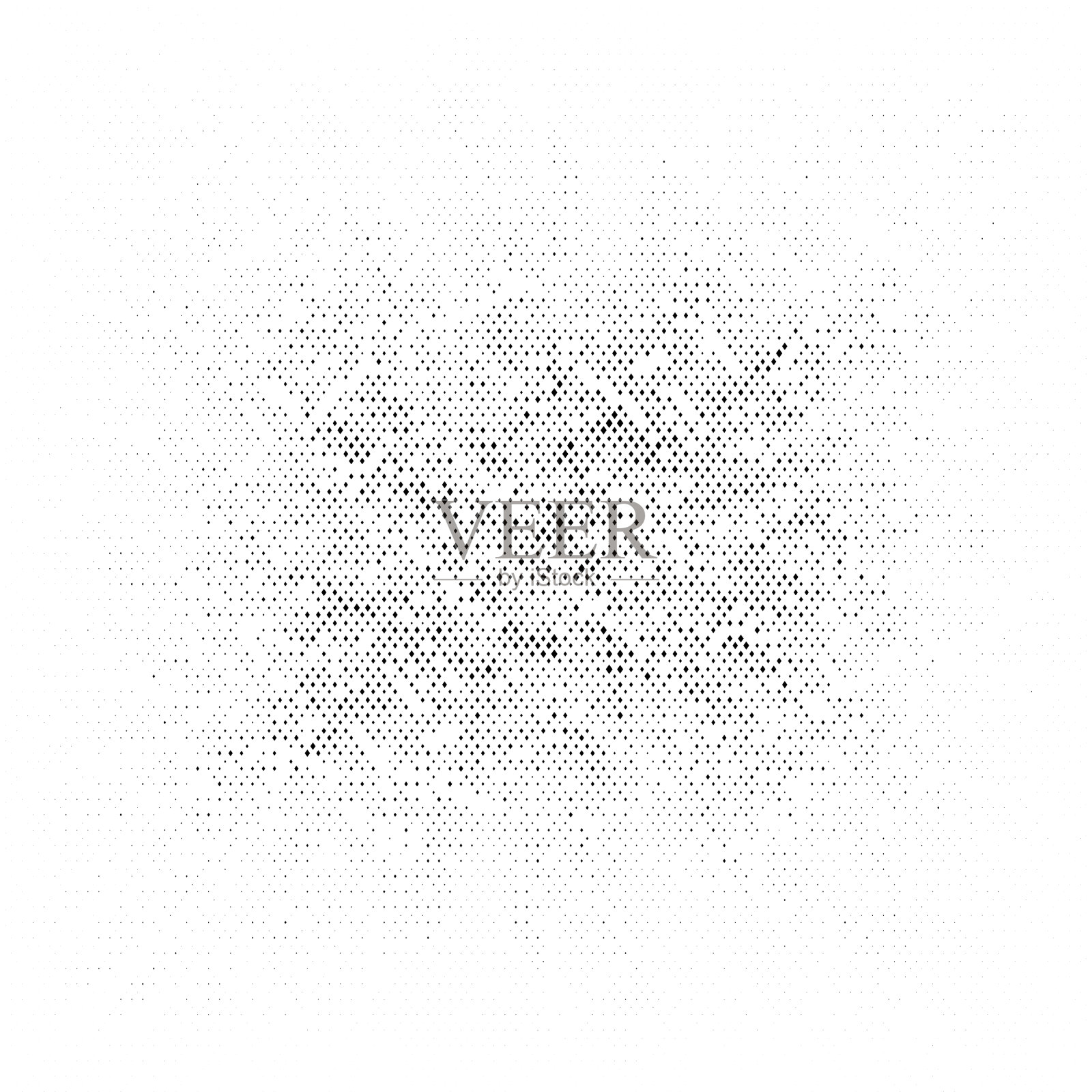 半色调的垃圾质感漫画风格的谷物插画图片素材