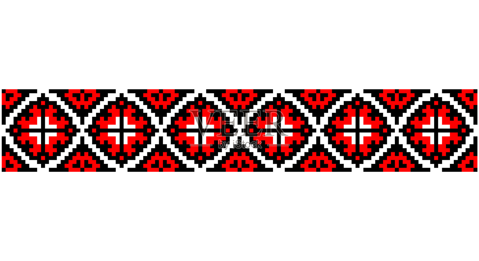 绣得好像老式手工十字绣插画图片素材