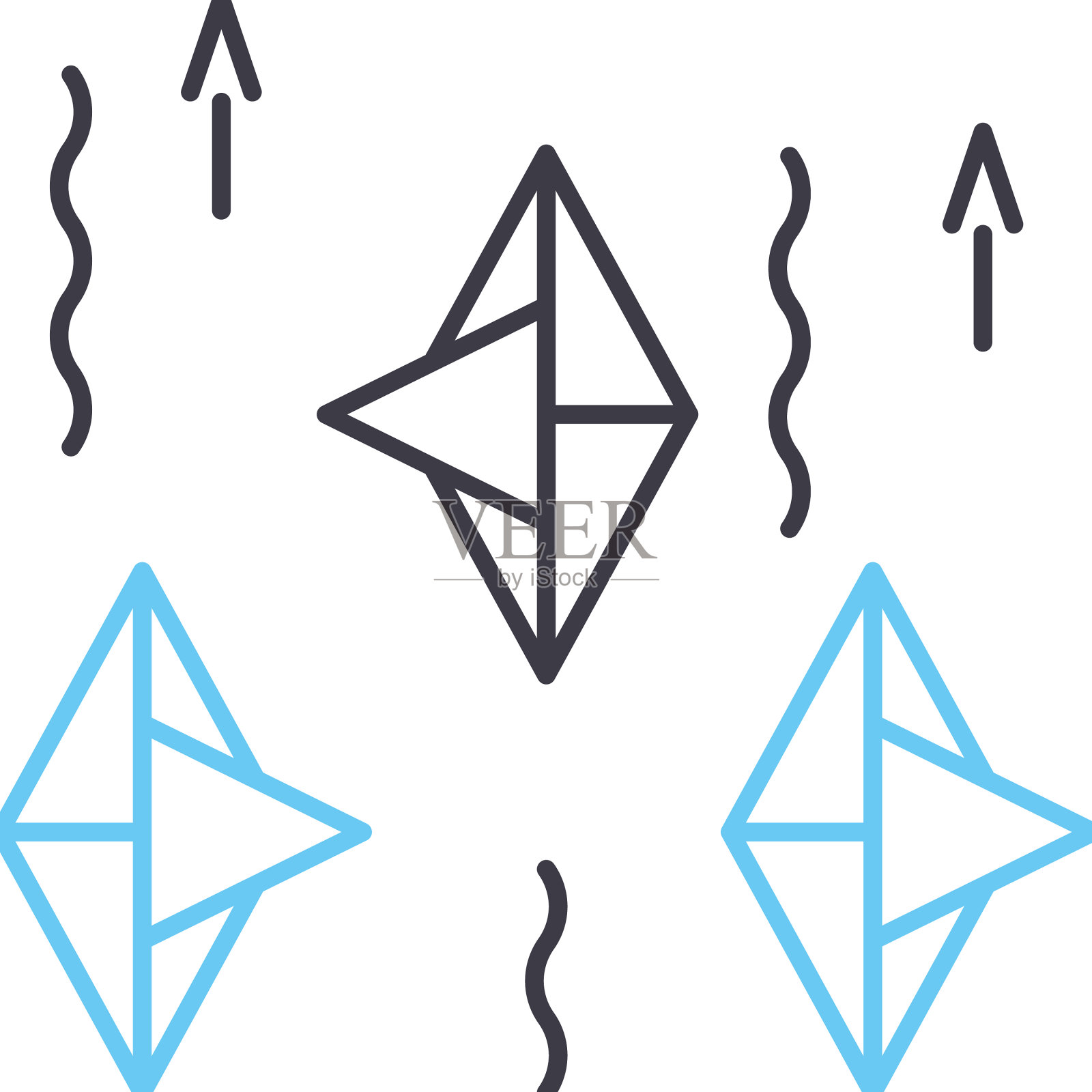 比赛线图标轮廓符号插画图片素材