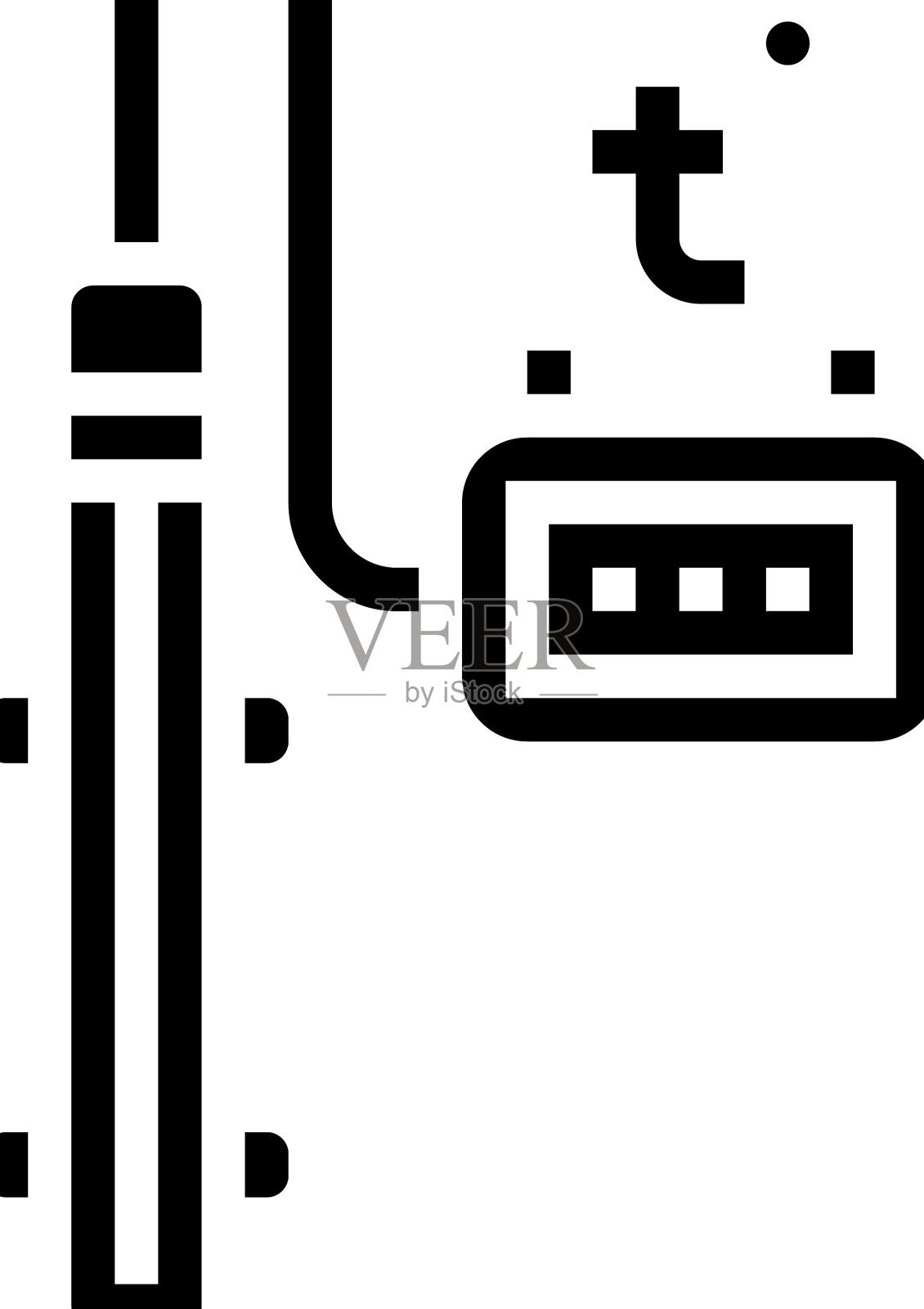 加热器水族鱼雕文图标插画图片素材