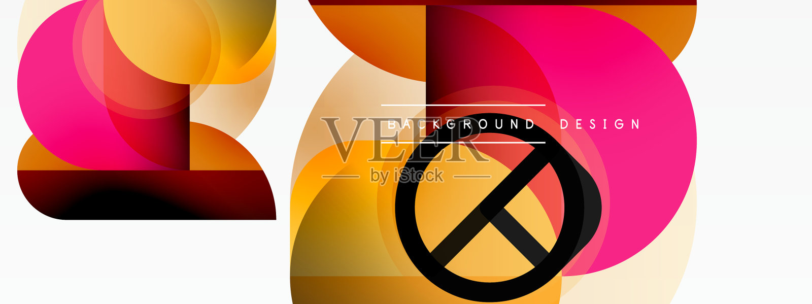 几何最小的墙纸几何形状插画图片素材