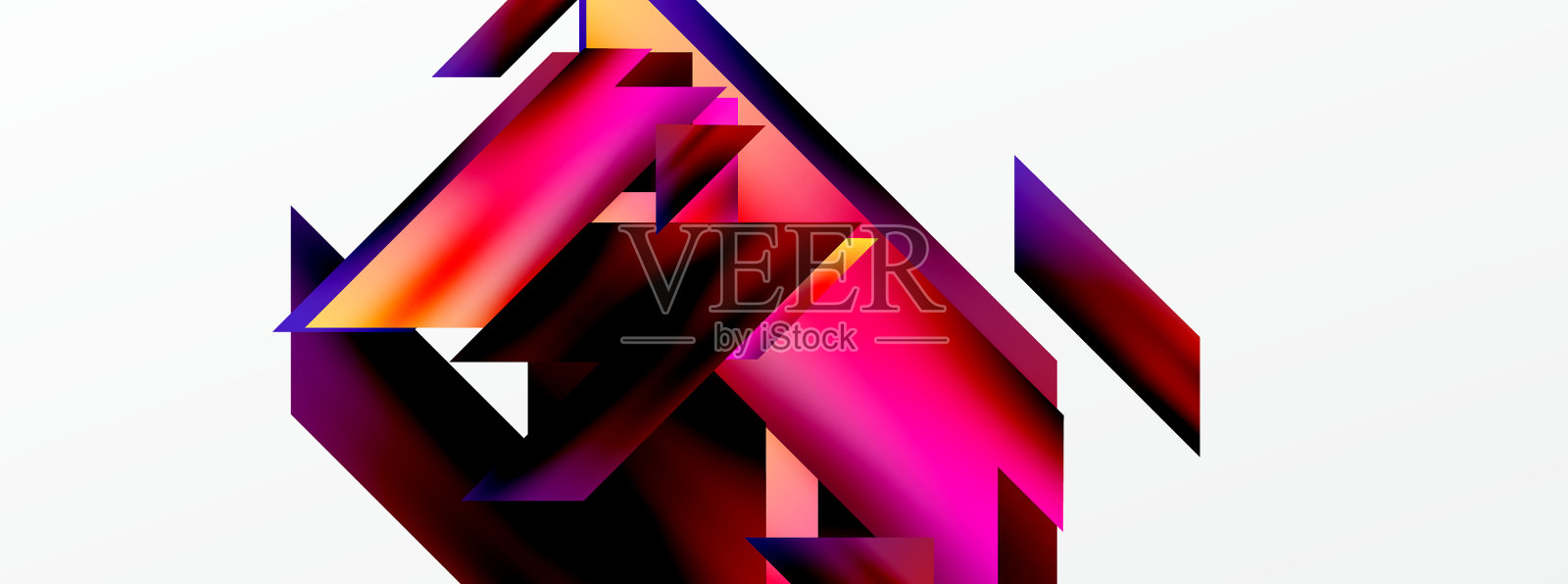 现代时尚的极简抽象背景插画图片素材