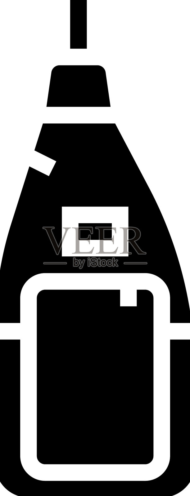 手包女人雕文图标插画图片素材