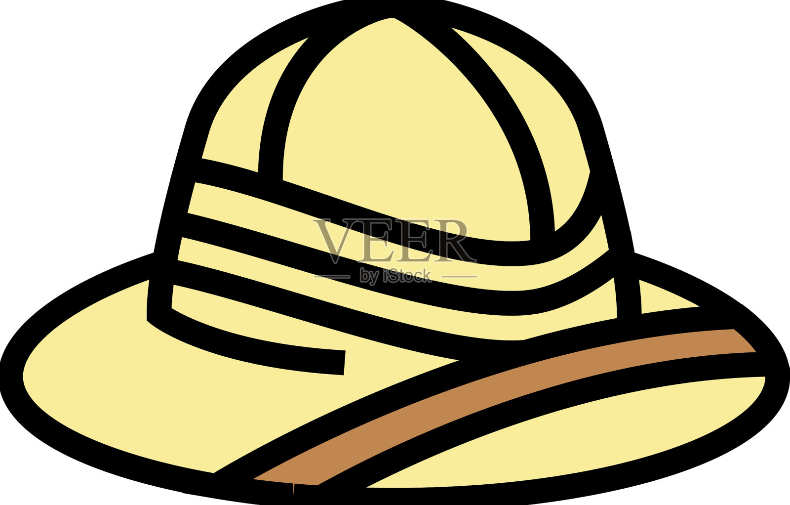 髓头盔颜色图标插画图片素材