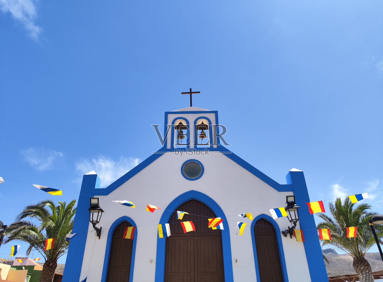 大加纳利岛北撒丁岛的教堂照片摄影图片