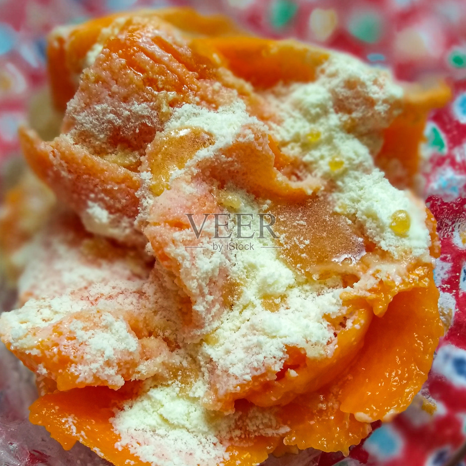 木瓜甜点照片摄影图片