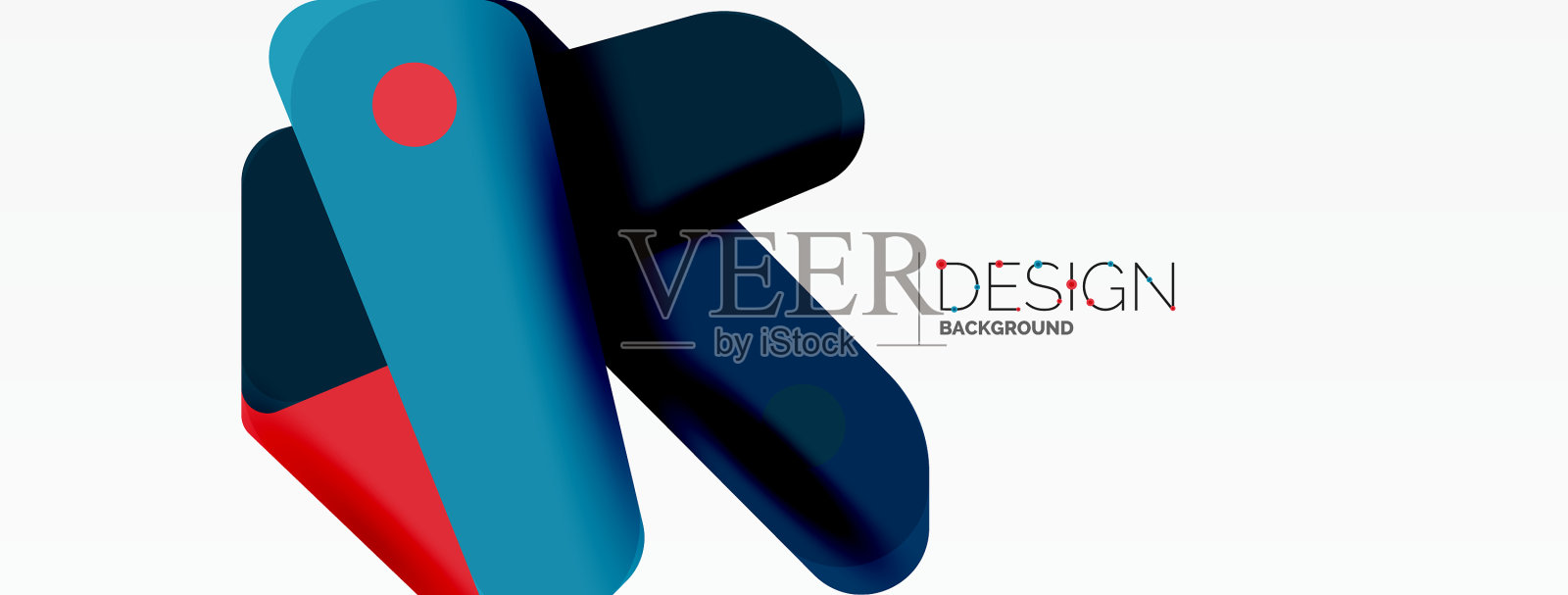 科技极简的几何墙纸创意插画图片素材