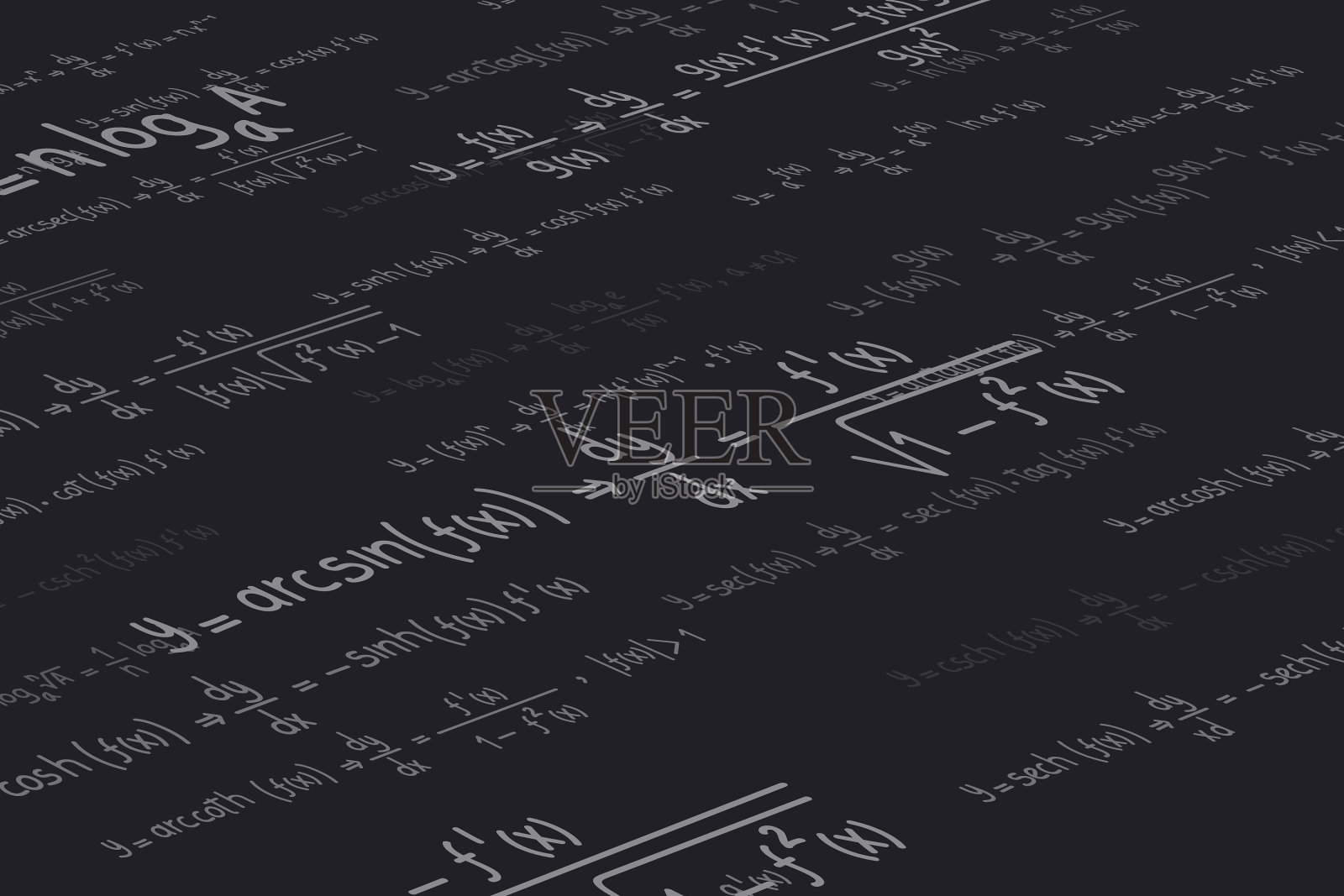 对数导数，三角对数插画图片素材