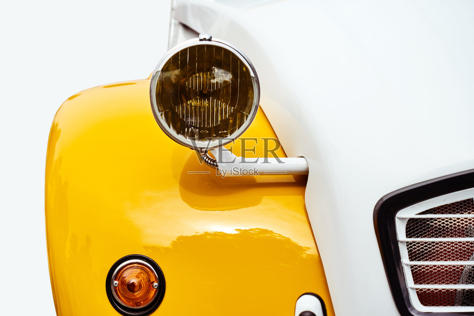 老爷车的特写照片摄影图片