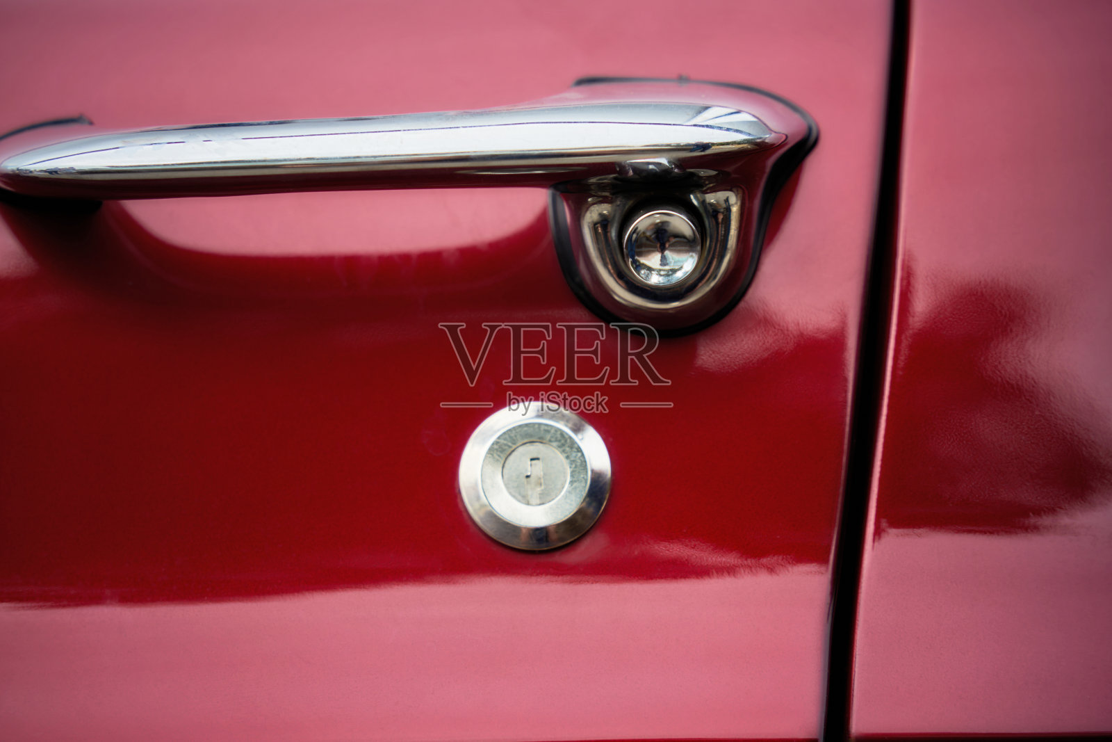 红色的车门照片摄影图片