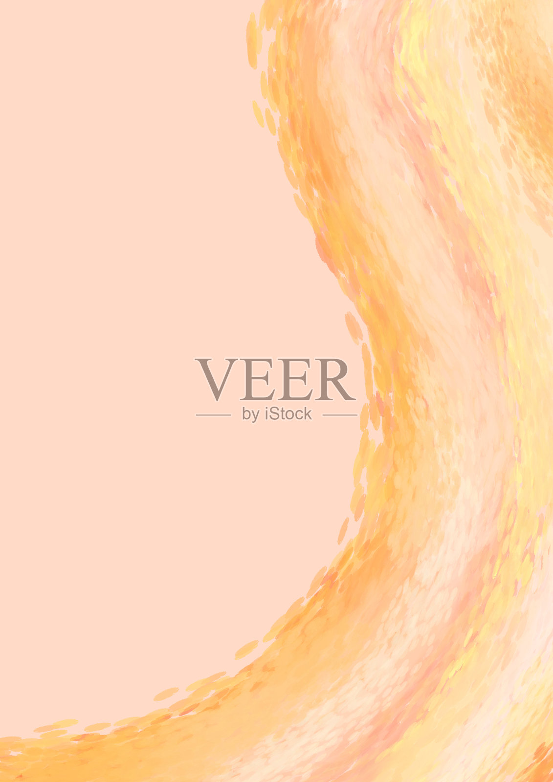 橙色的背景漆上橙色的油画颜料设计元素图片