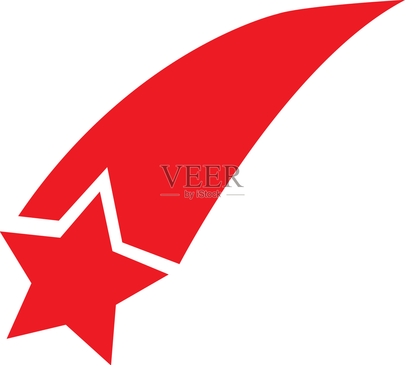 流星的标志设计元素图片