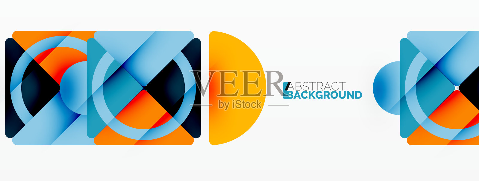 创意几何墙纸最小抽象插画图片素材