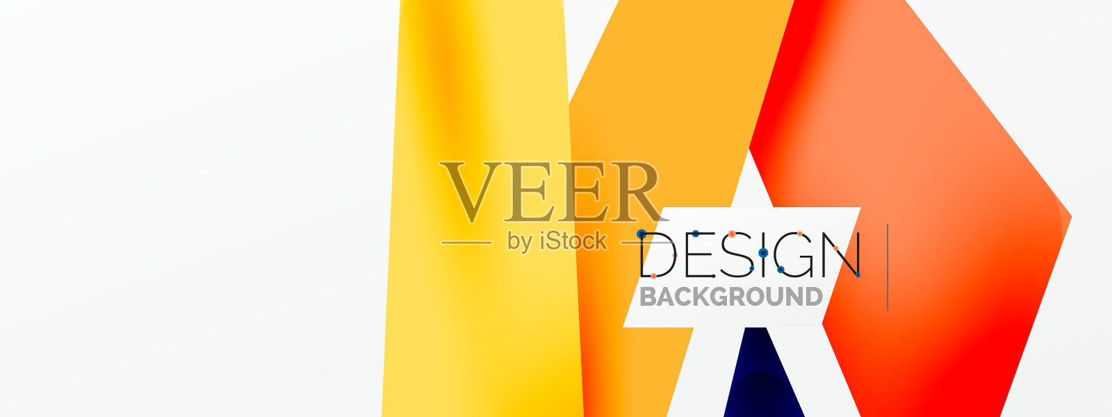 背景抽象重叠形状最小插画图片素材