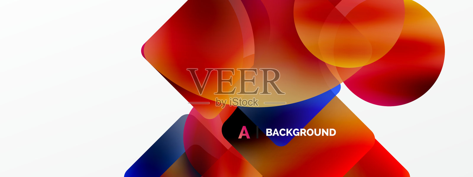 透明效果几何抽象背景插画图片素材