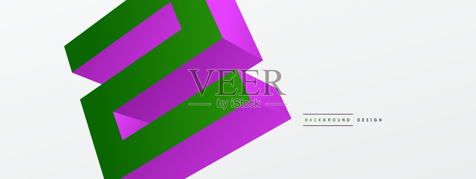 3d线条几何创意抽象背景插画图片素材