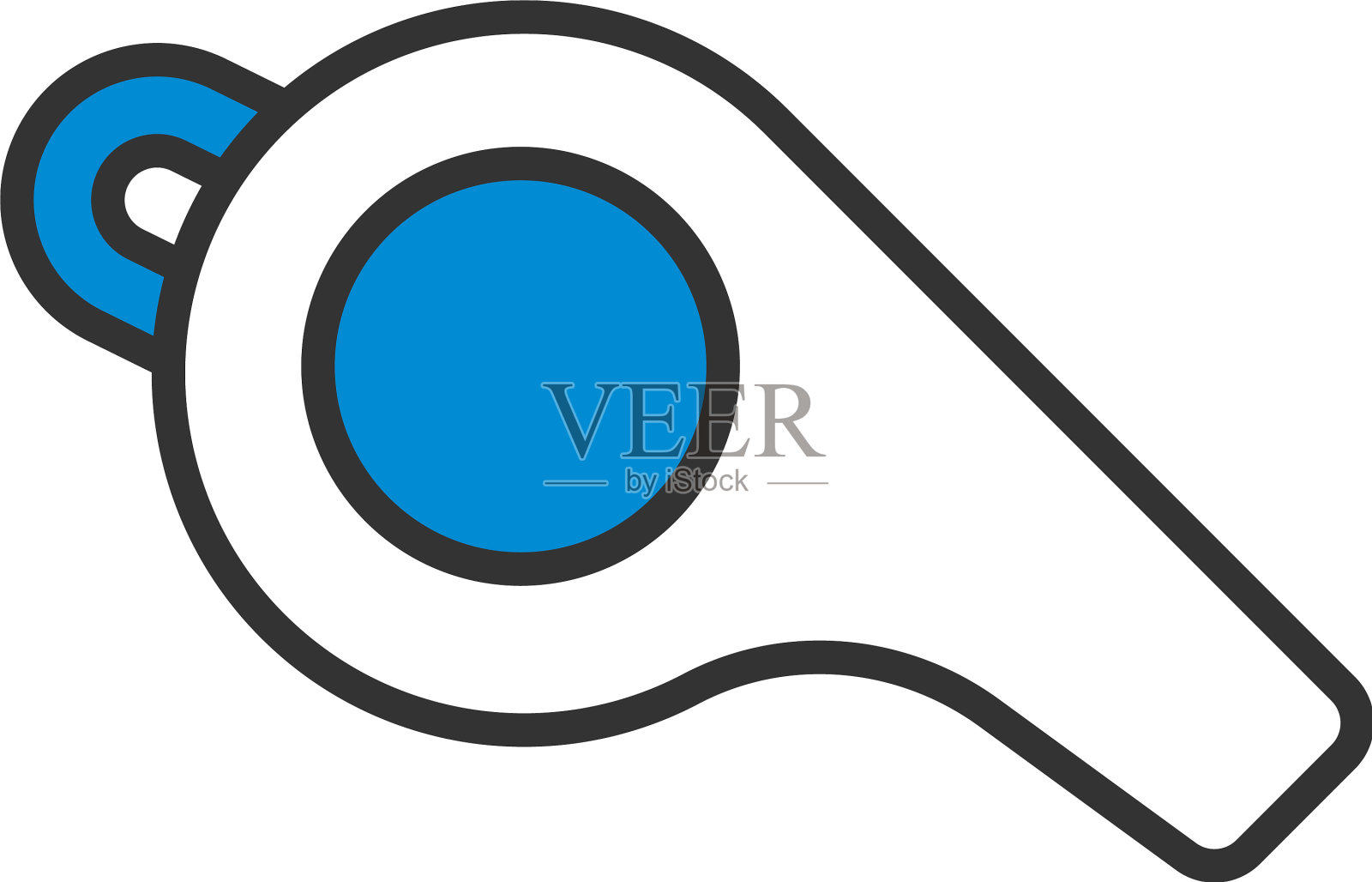 美式足球哨子图标图标素材