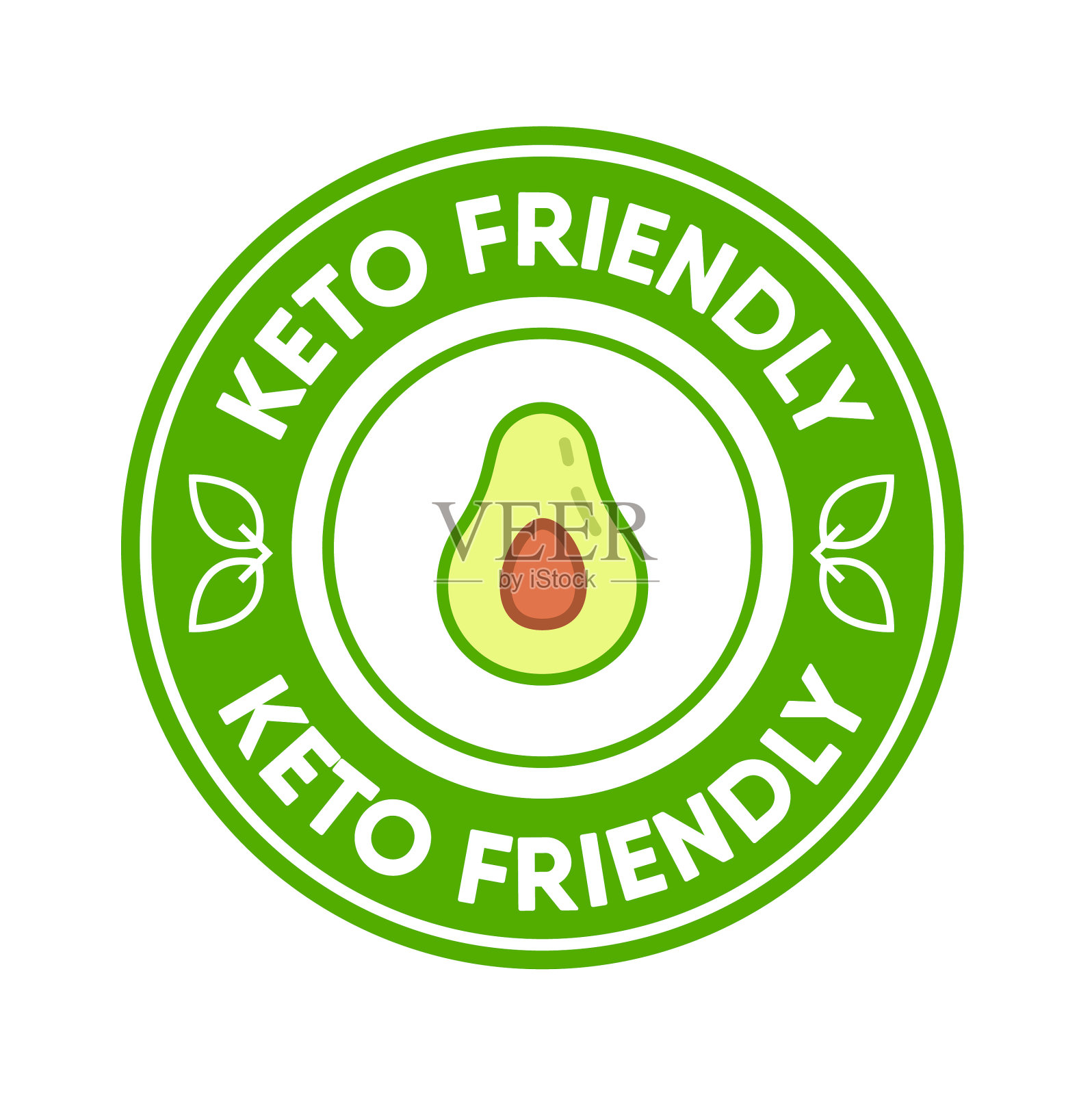 生酮饮食图标标志生酮批准标志设计元素图片