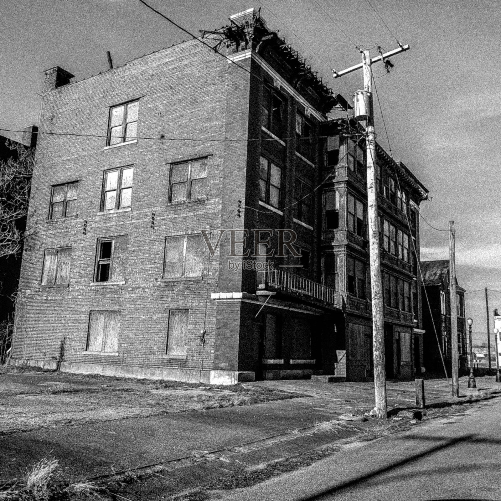 废弃的伊利诺伊州 2照片摄影图片