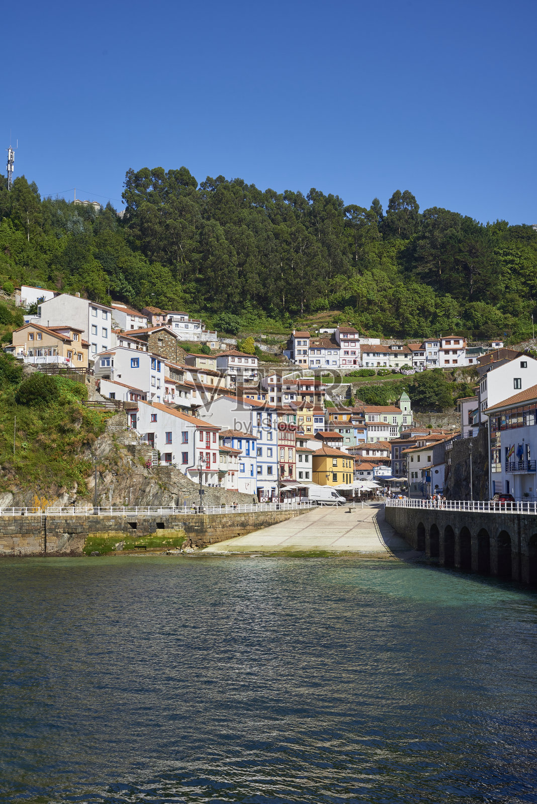 库迪列罗，阿斯图里亚斯，西班牙照片摄影图片