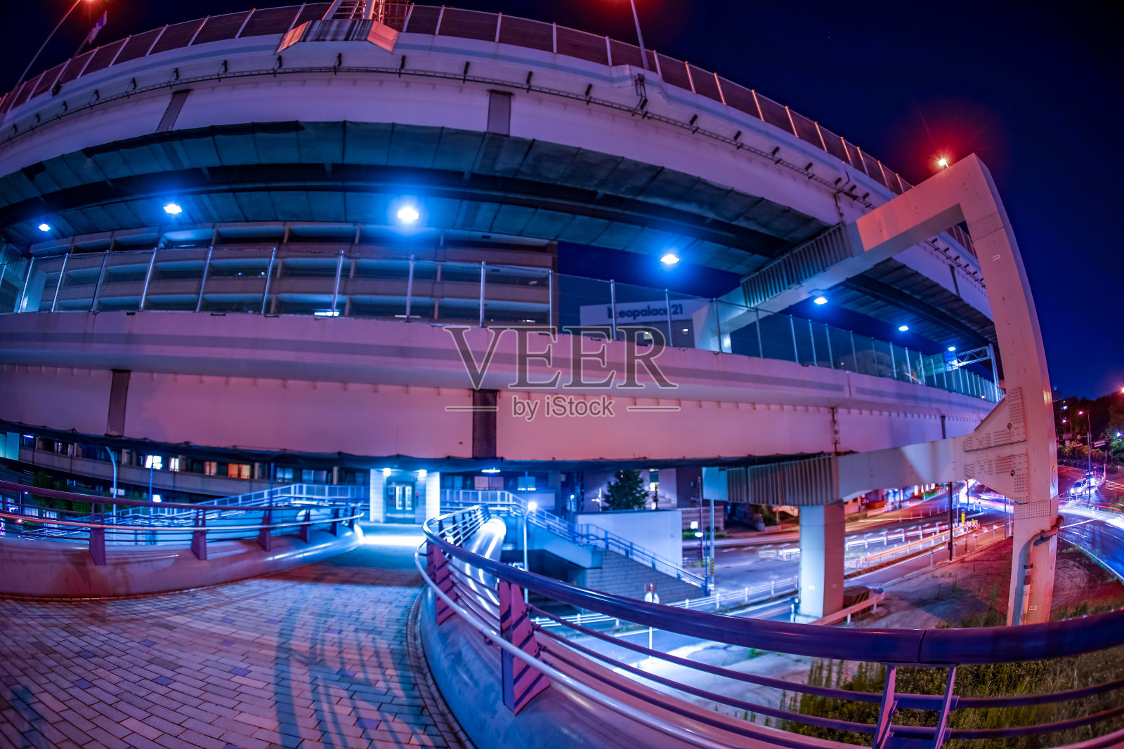 横滨高速公路夜景照片摄影图片