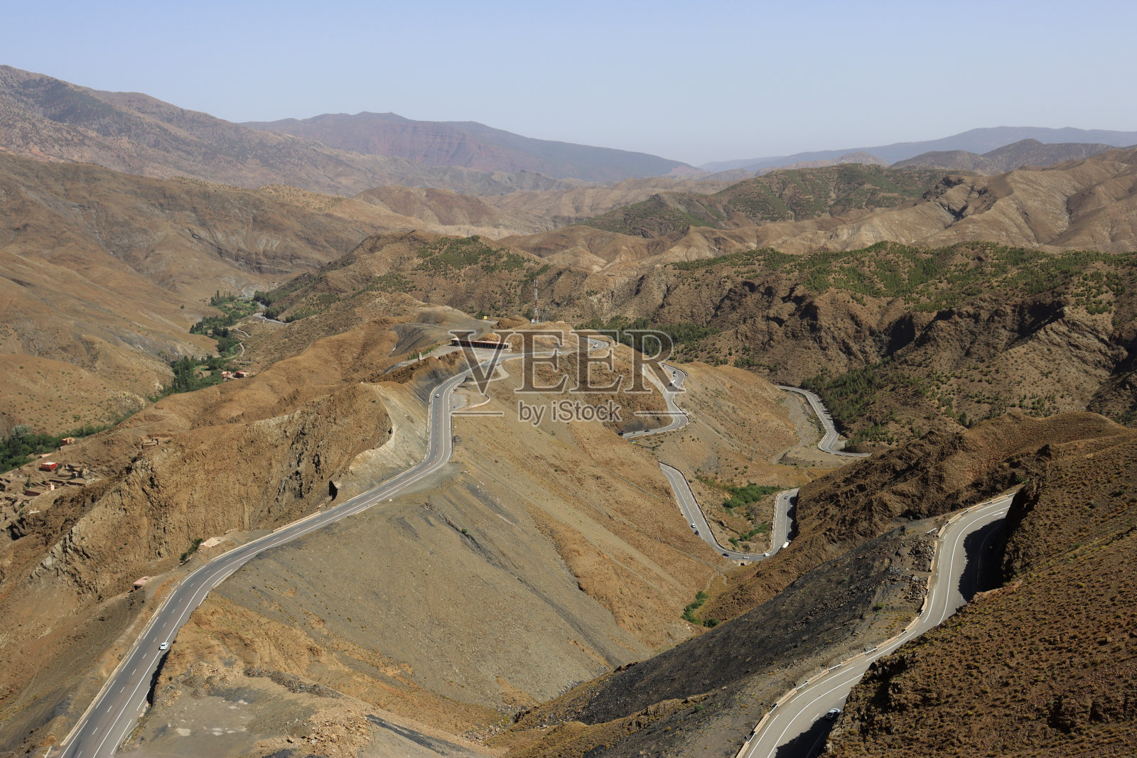 提兹和提奇卡，高阿特拉斯的山口照片摄影图片