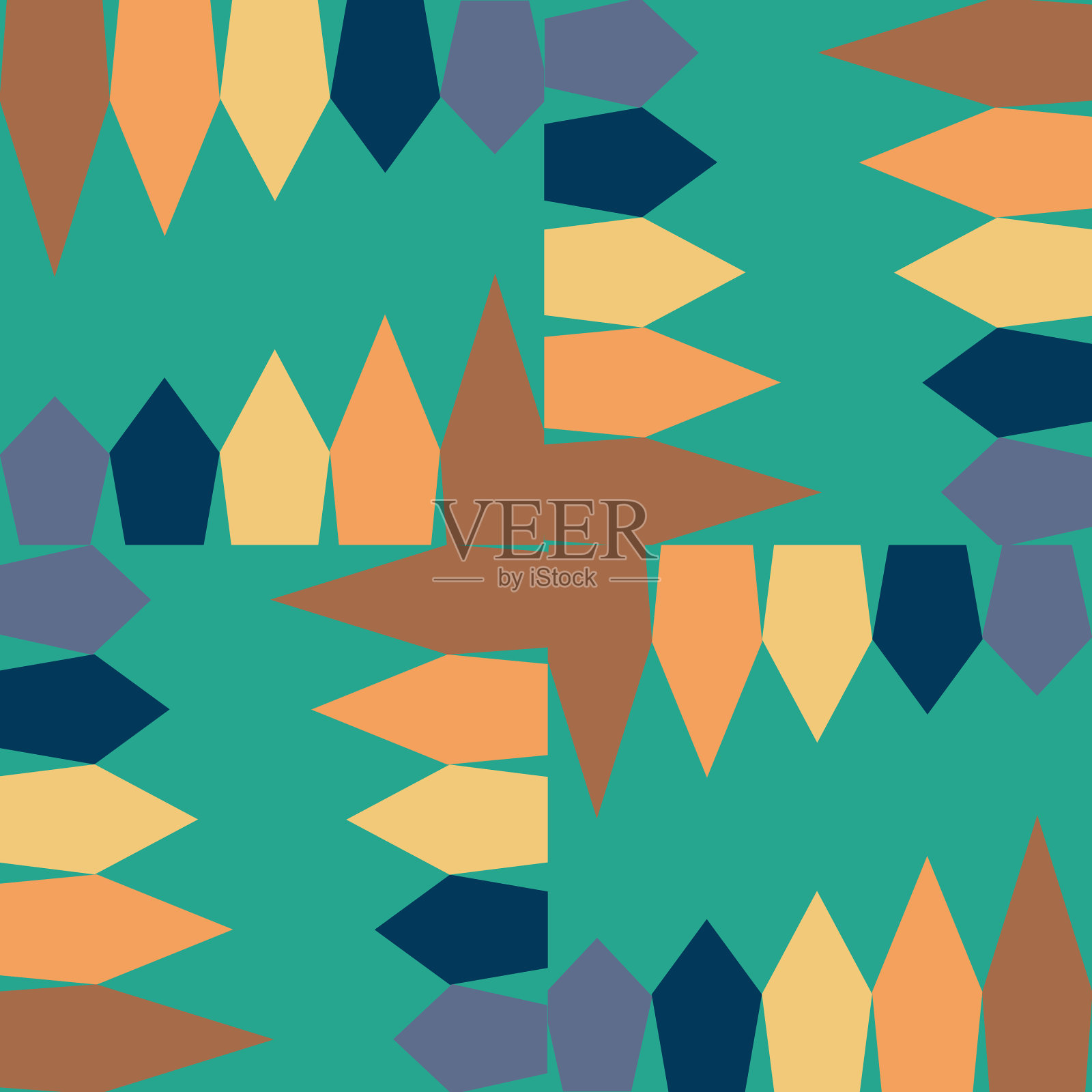 几何图案插画图片素材