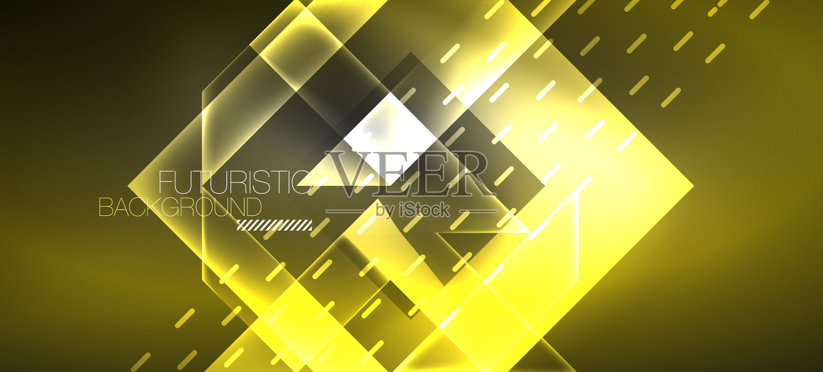 背景壁纸霓虹发光的线条和插画图片素材