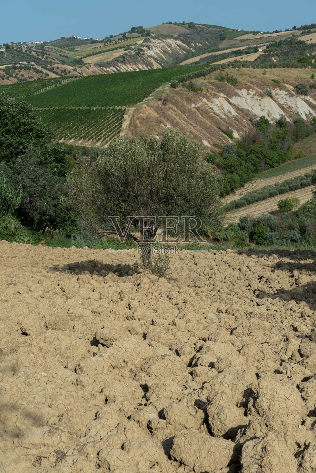 意大利阿布鲁佐。壮观的风景照片摄影图片