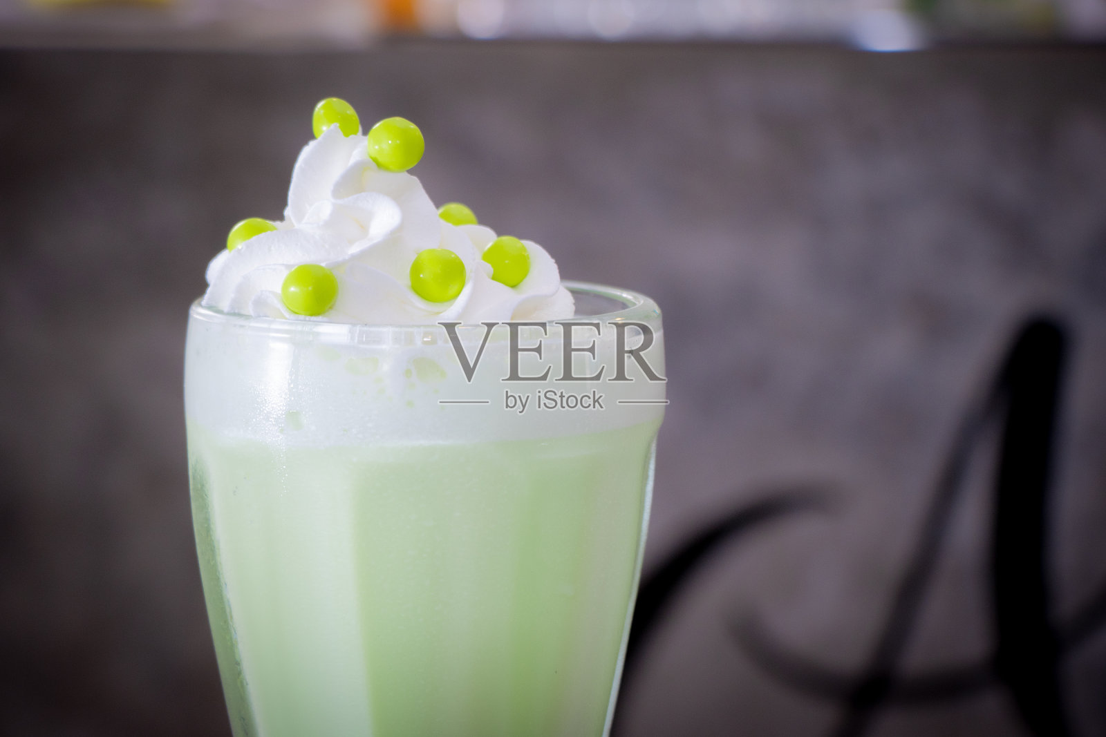 薄荷冰沙照片摄影图片