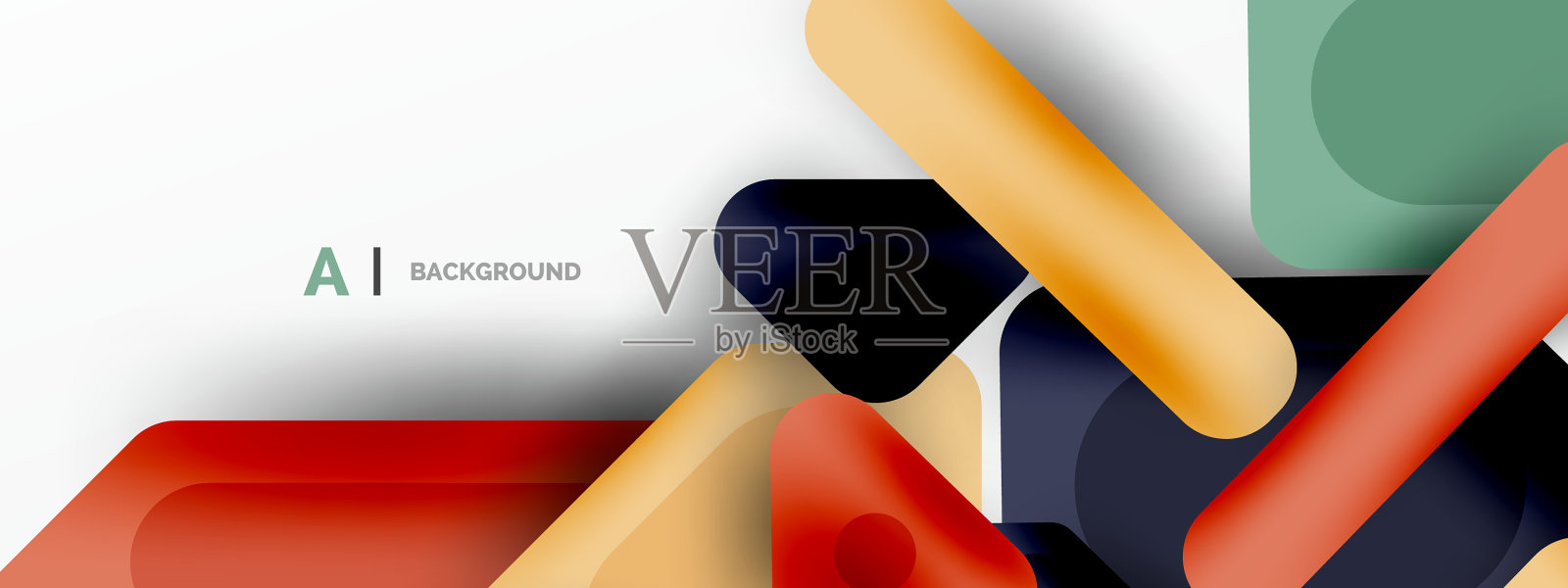 色彩斑斓的几何图形、线条、正方形和插画图片素材