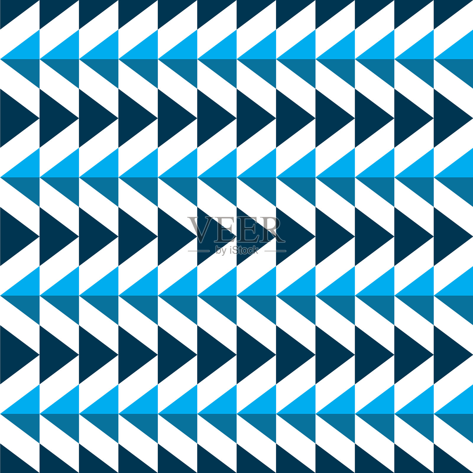 三角形无缝图案几何设计插画图片素材