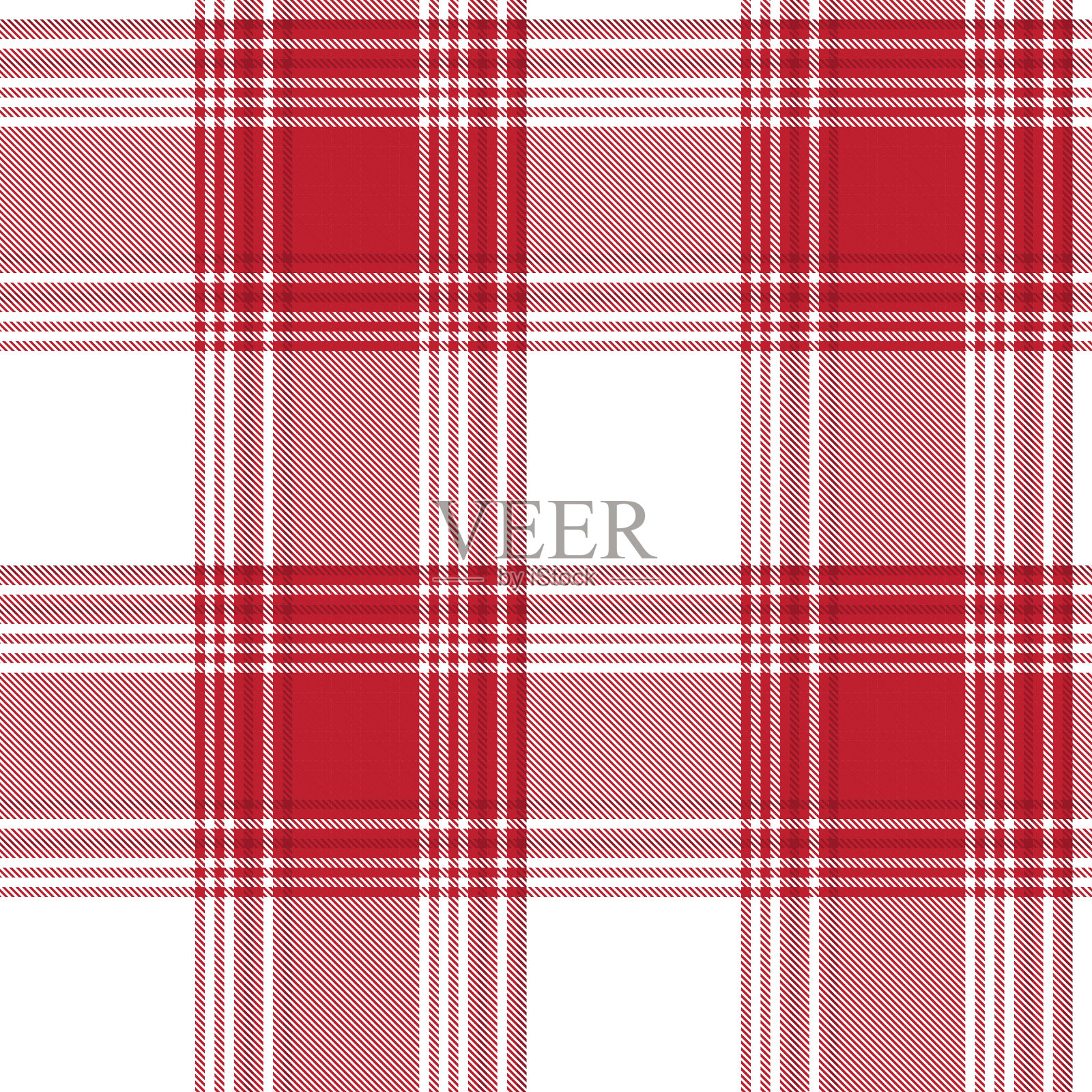 圣诞格纹纹理无缝模式插画图片素材