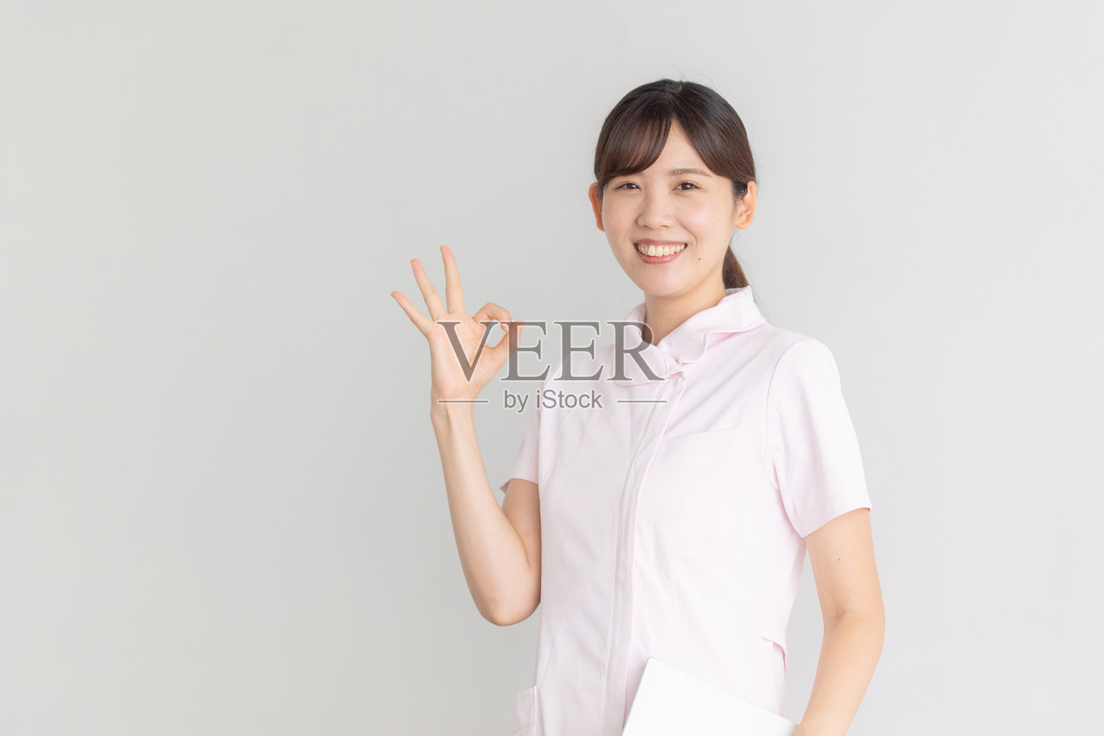 微笑的护士照片摄影图片