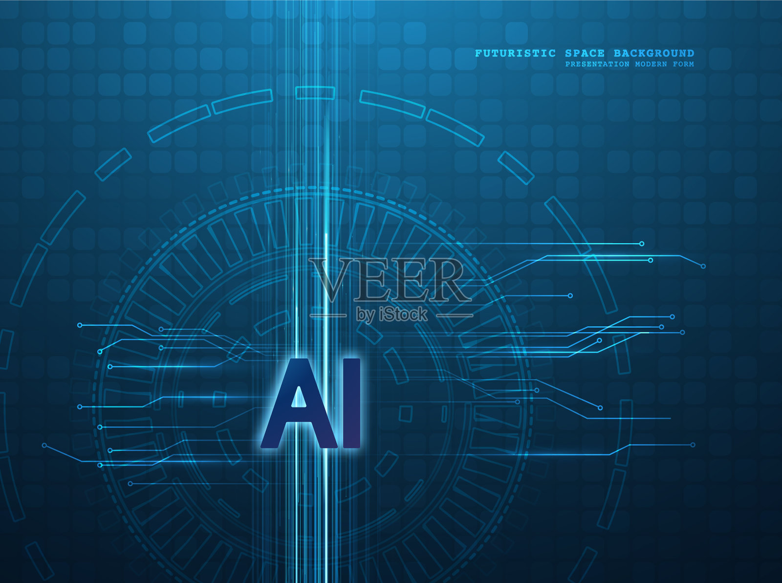 人工智能插画图片素材