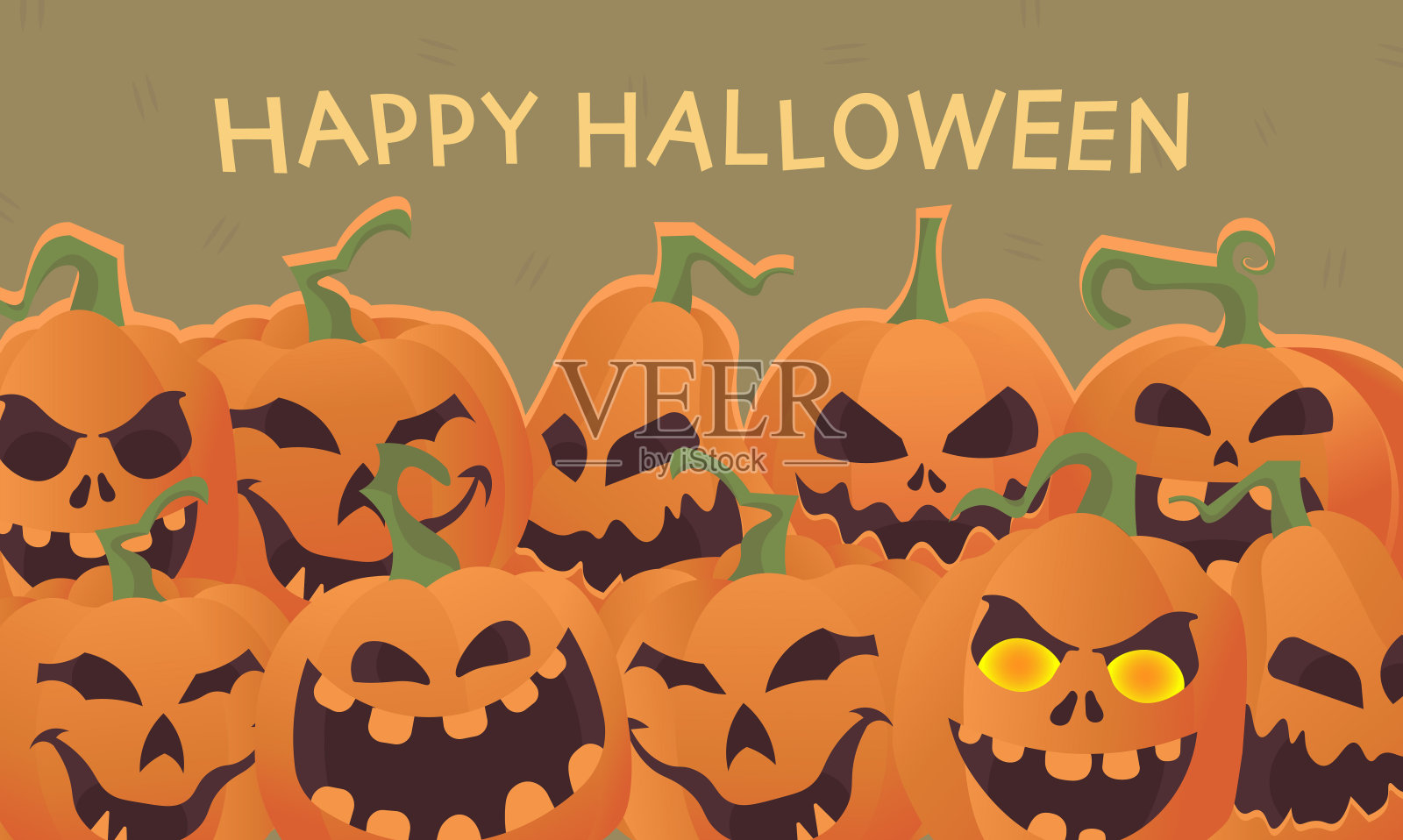 垂直背景与吸血鬼和铭文万圣节恶作剧或招待设计模板素材