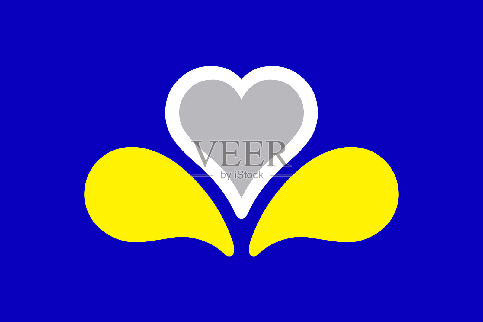 布鲁塞尔首都区旗-比利时。插画图片素材