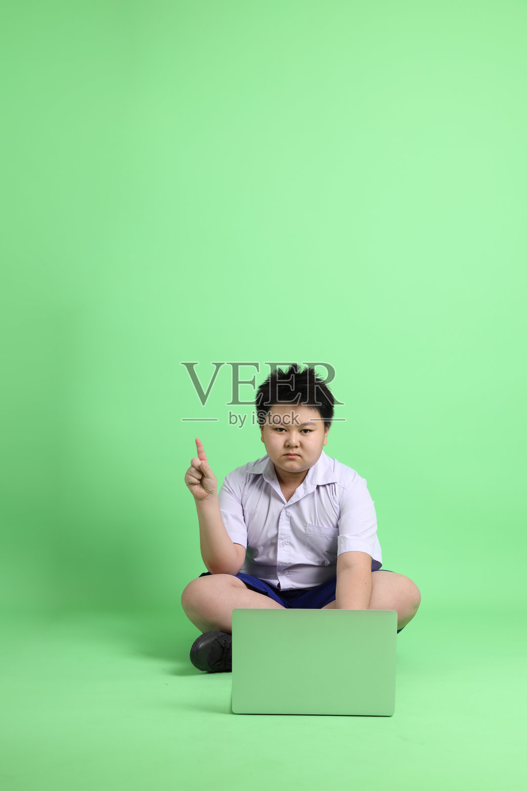 学生穿制服照片摄影图片