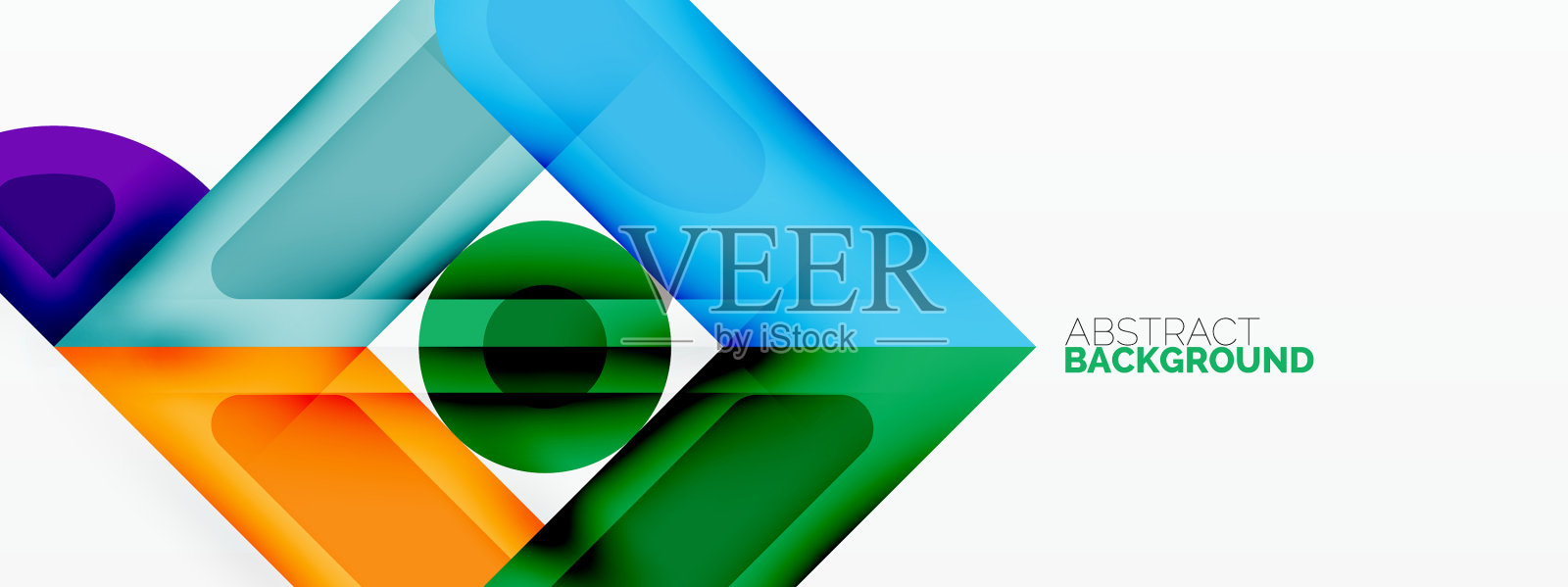 创意几何墙纸最小抽象插画图片素材