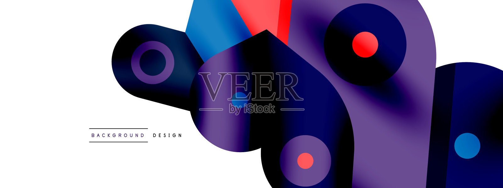 极简的几何墙纸创意抽象插画图片素材