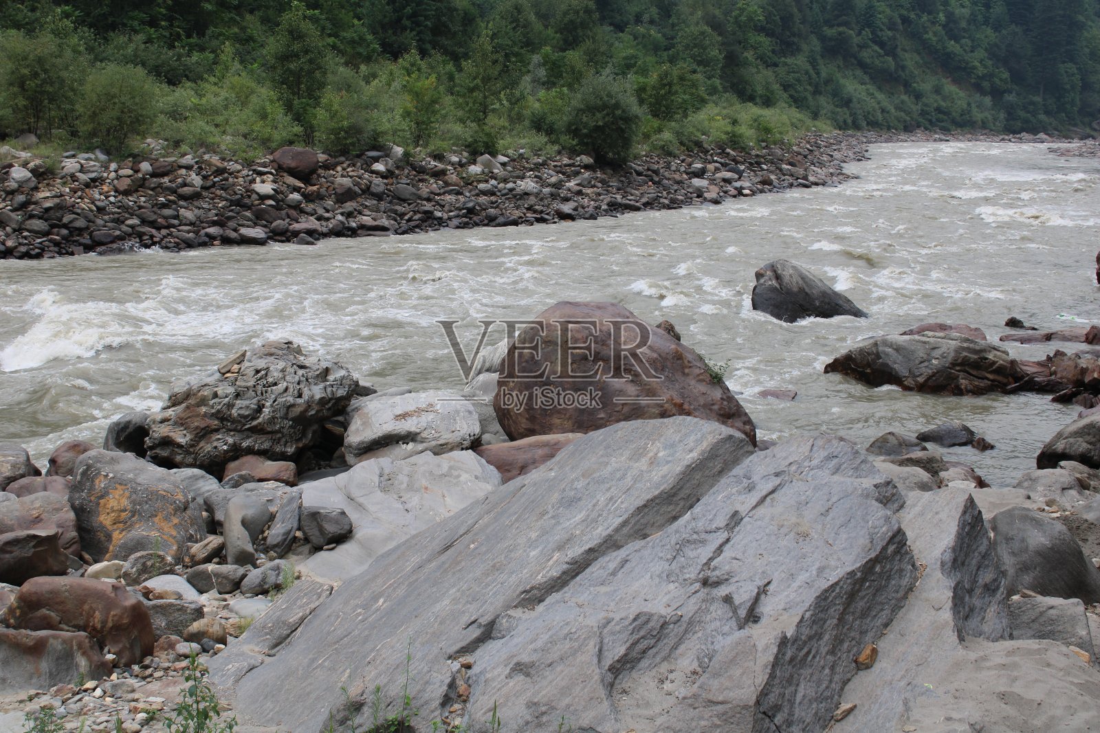 克什米尔尼勒姆谷看不见的自然美照片摄影图片