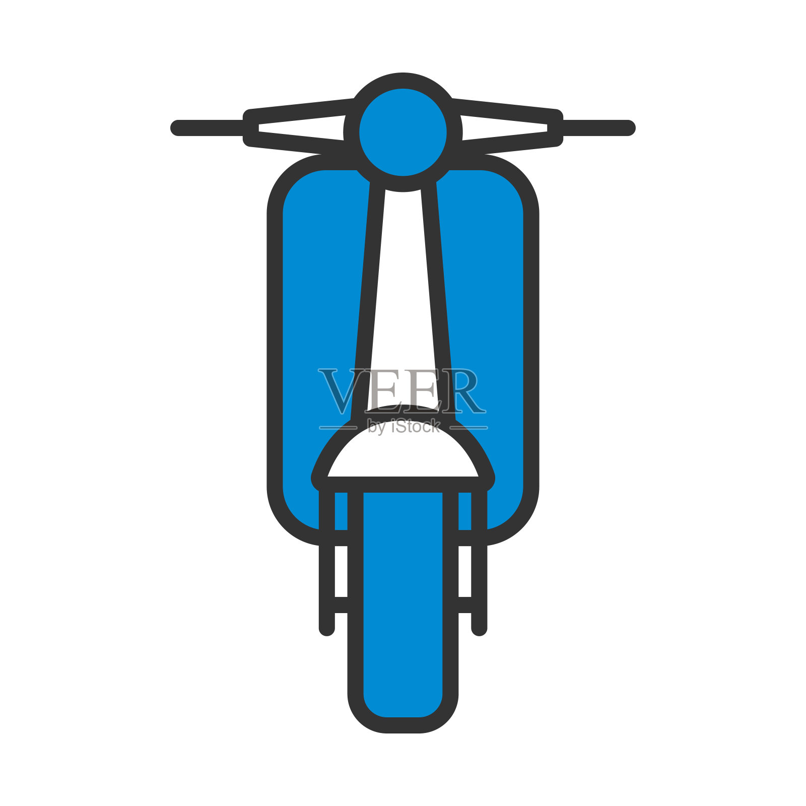 摩托车图标插画图片素材