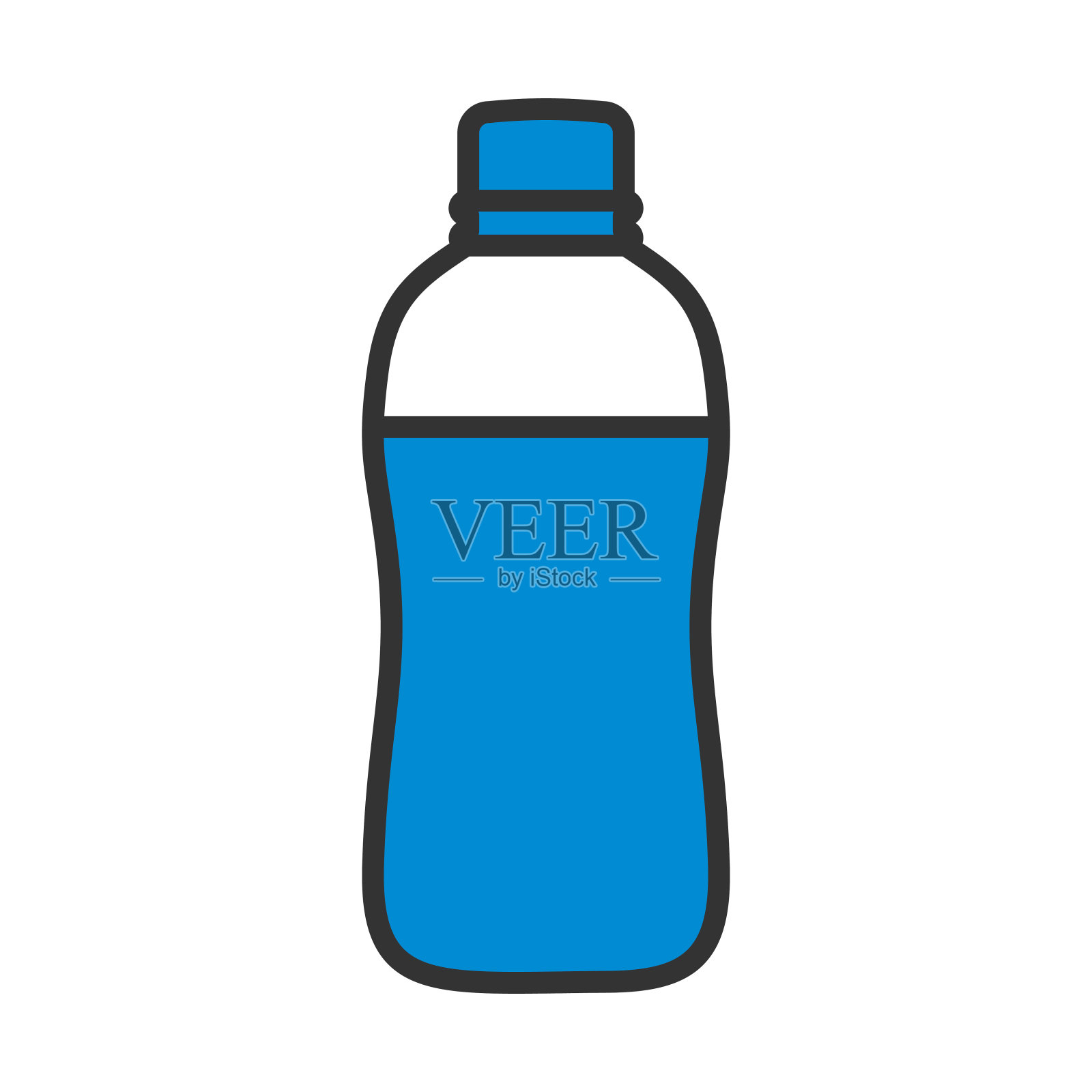 运动瓶饮料图标插画图片素材