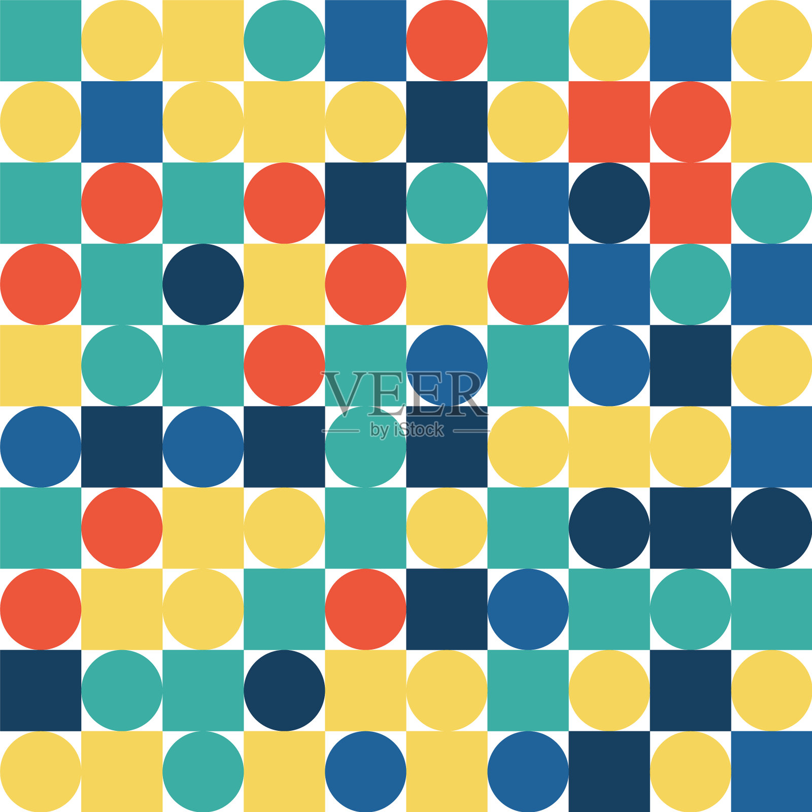 几何图案条纹无缝背景插画图片素材