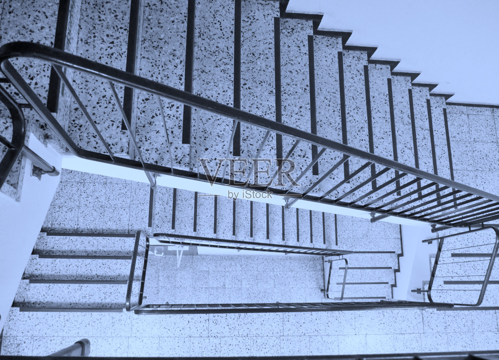 北城楼上的楼梯照片摄影图片