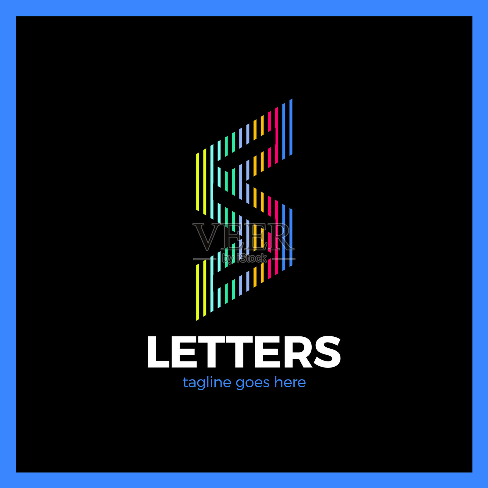 超级速率标志-字母s插画图片素材